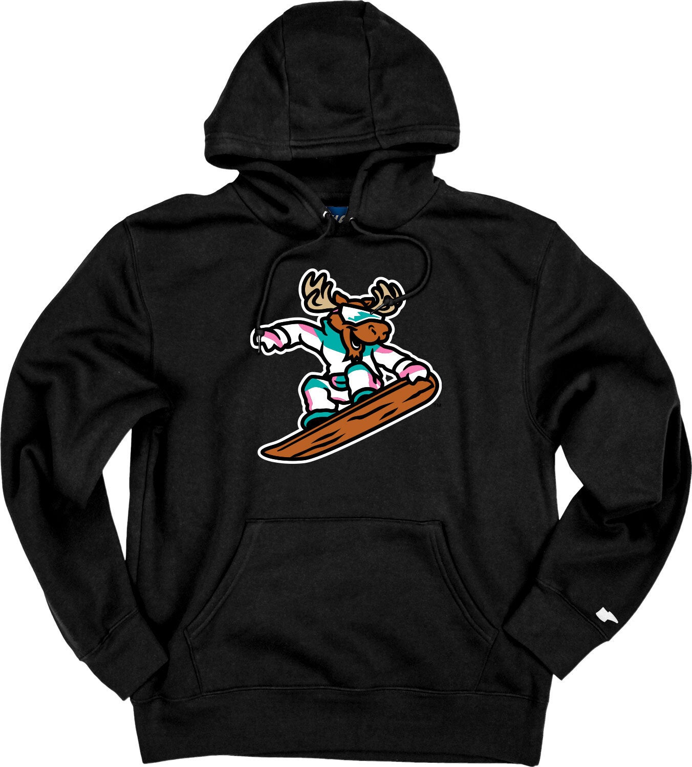 Missoula PaddleHeads Snowboard Logo Hoodie Black PaddleHeads Post